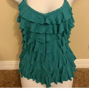 Guess Tiered Ruffle Cami
